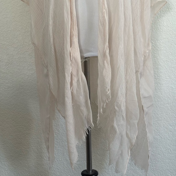 Sonoma Blush Open-Front Blouse Cardigan - Picture 3 of 10